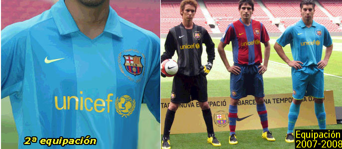 La Evolucion de la Playera del Barcelona fc ~ A.H.C.M.